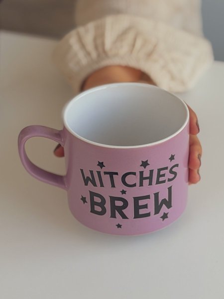 كوب بعبارة wit ches brew بحجم 450ml